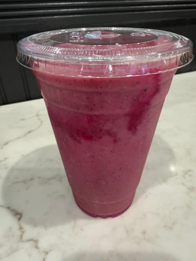 Dragon Fruit Smoothie.