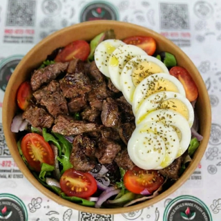 Grilled Steak w/ Rice or House Salad