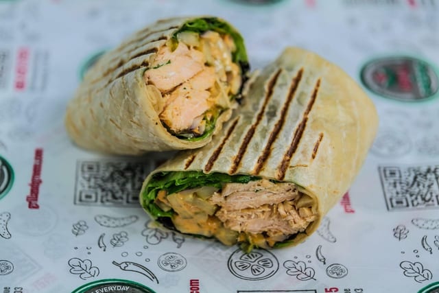 Salmon Wrap.