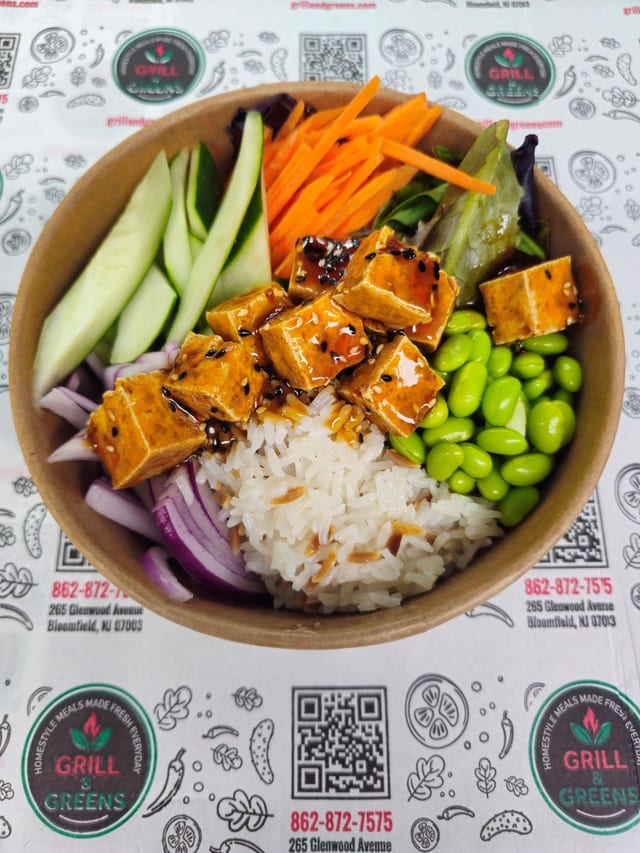 Crispy Tofu Bowl.