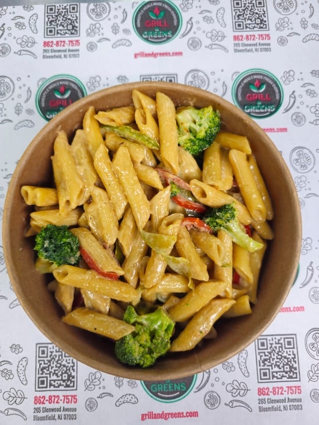 Creamy Penne Pasta Bowl.