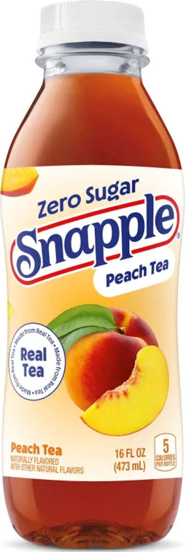 Snapple Zero Sugar Peach.
