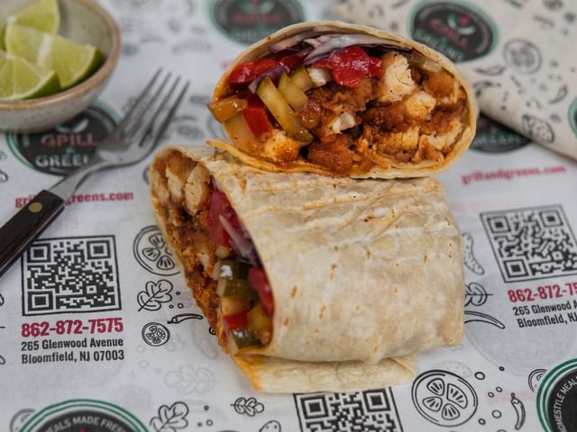 Nashville Hot Chicken Wrap.