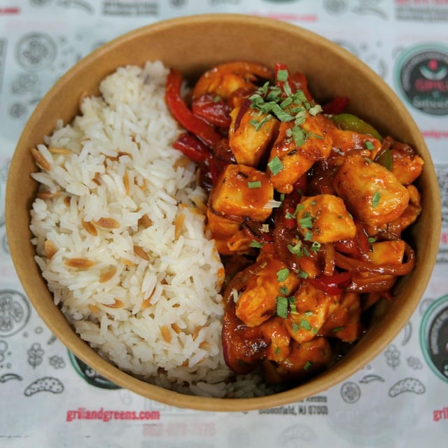 Chicken Sriracha Sauce.