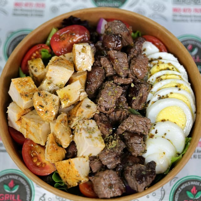 Grill & Greens Platter Bowl - Catering(Serve 5-7).