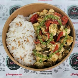 Chicken With Pesto Sauce