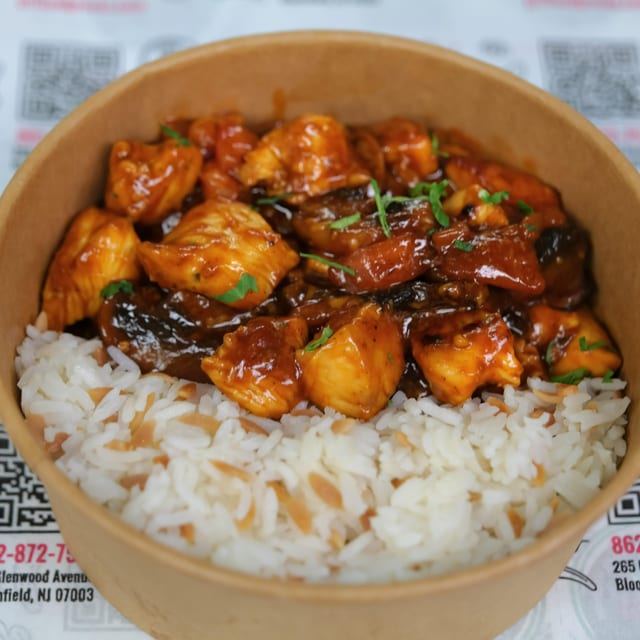 Chicken Barbeque With Mushroom (Serve 5-7).