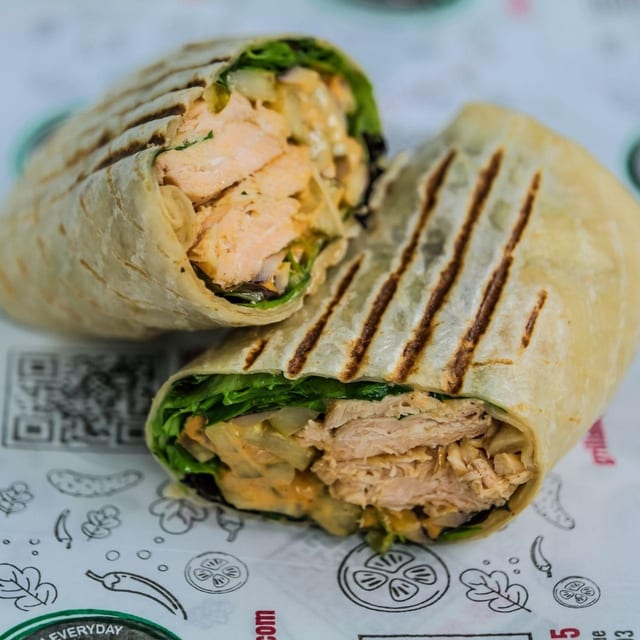 Salmon Wrap (For 10 People).