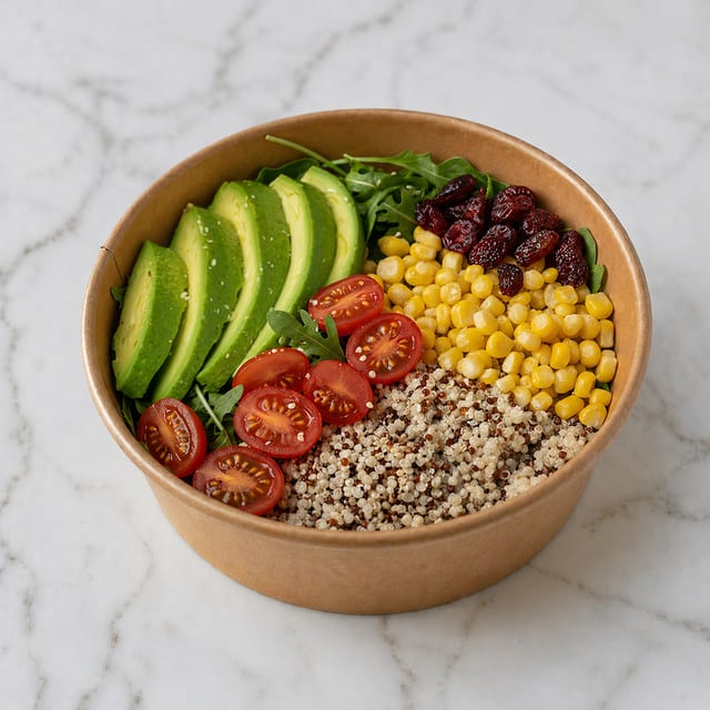 Quinoa Salad Bowl.