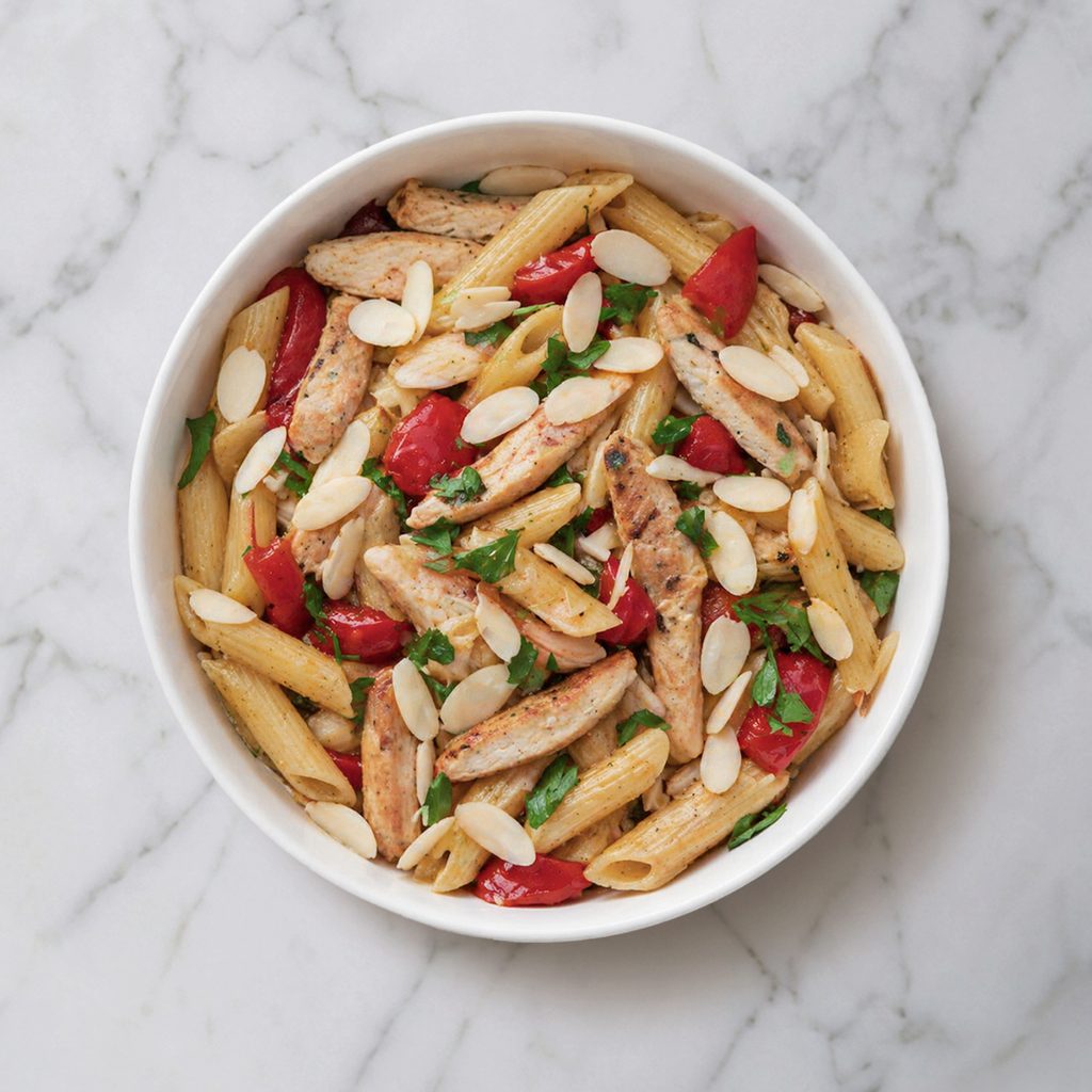 Protein Power Pasta Bowl.