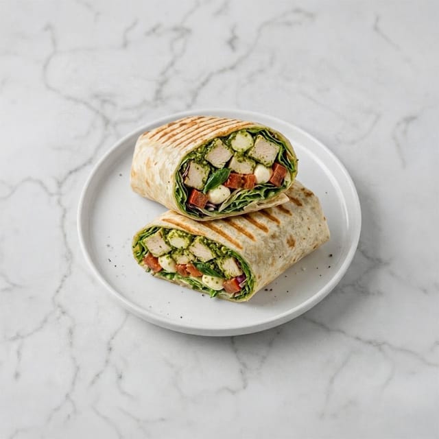 Caprese Pesto Wrap.