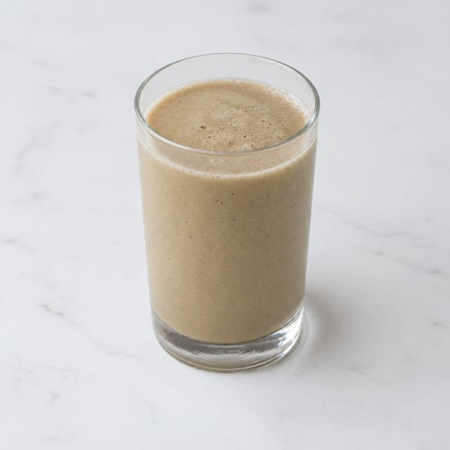 Banana Peanut Butter Smoothie.