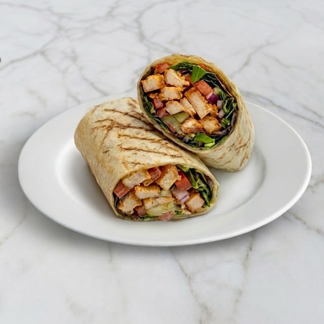 Crispy Chicken Wrap.