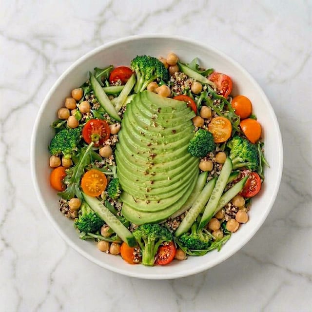 Chickpea Salad Bowl.