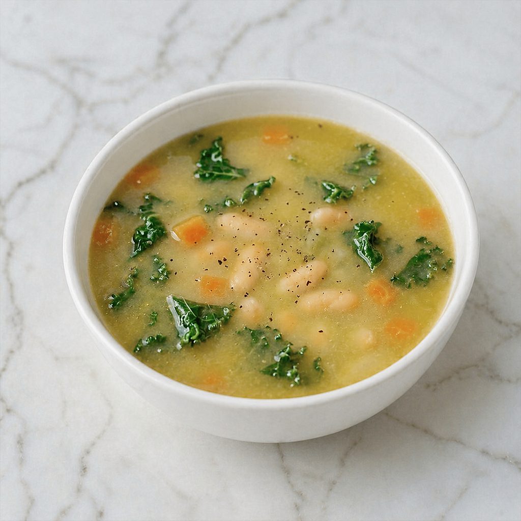Veggie Soup (Kale & Bean).