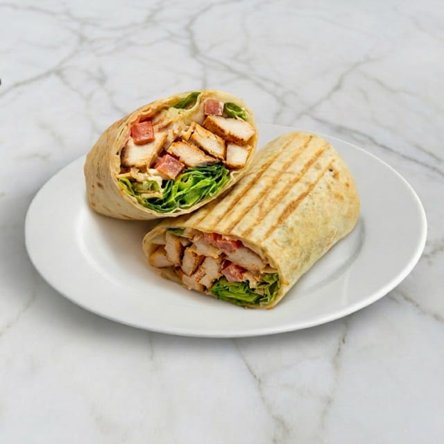 Chicken Caesar Wrap.