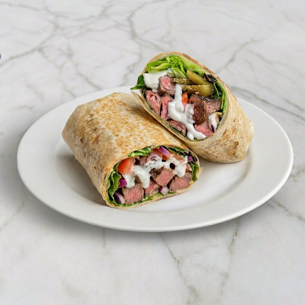 Ny Strip Steak Wrap.