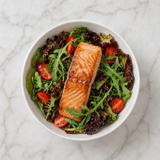 Grilled Salmon.