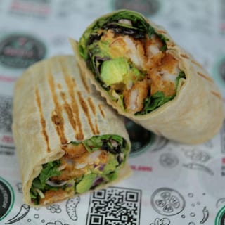 Crispy Shrimp Wrap