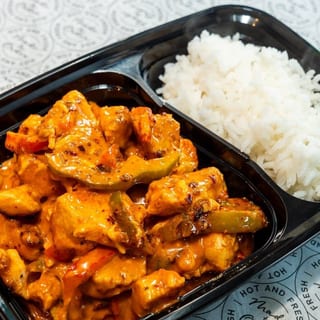 Dragon Chicken with Rice