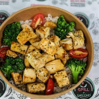 Grilled Chicken with Rice or Salad