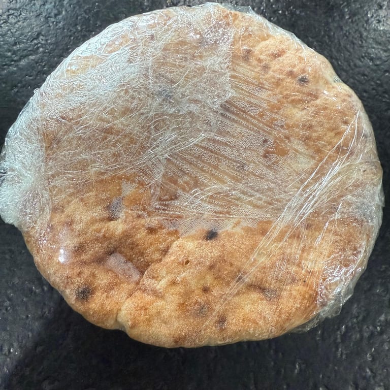 Savor our fresh pita bread