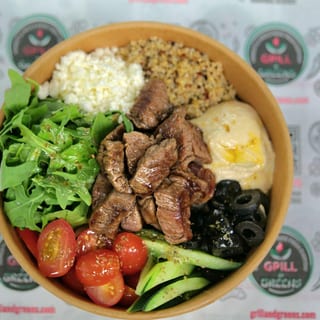 Mediterranean (Carb) Bowl