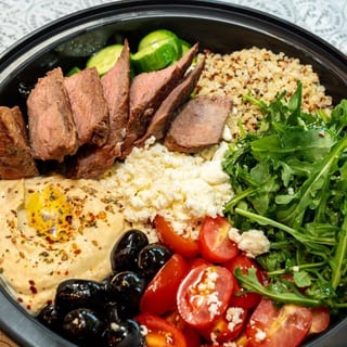 Mediterranean (Carb) Bowl