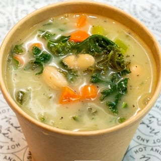 Veggie Soup (Kale & Bean)