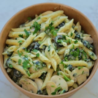 Garden Pesto Pasta Bowl